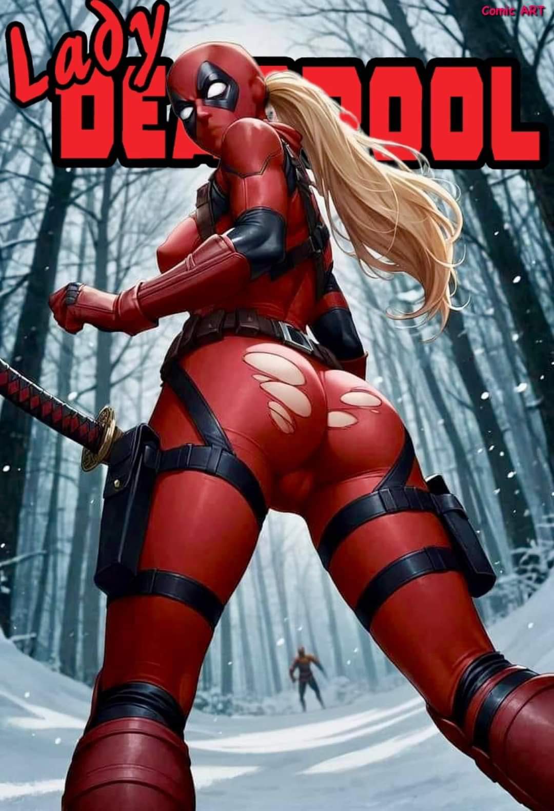 Lady Deadpool (Marvel) Rule 34 Image