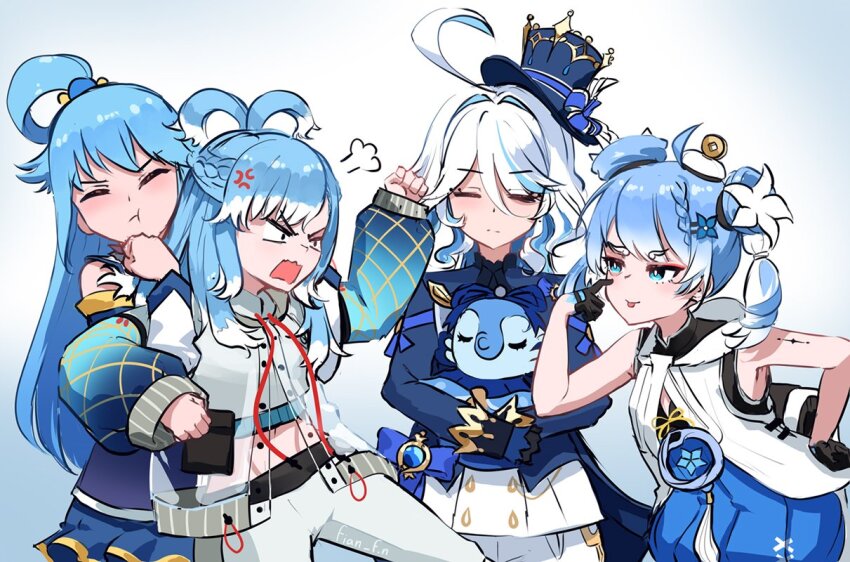 Aqua (Konosuba) Rule 34 Image
