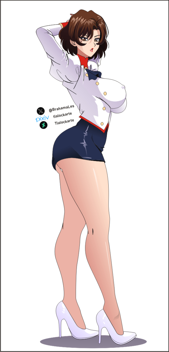 White Delmo (Agent Aika) Rule 34 Image