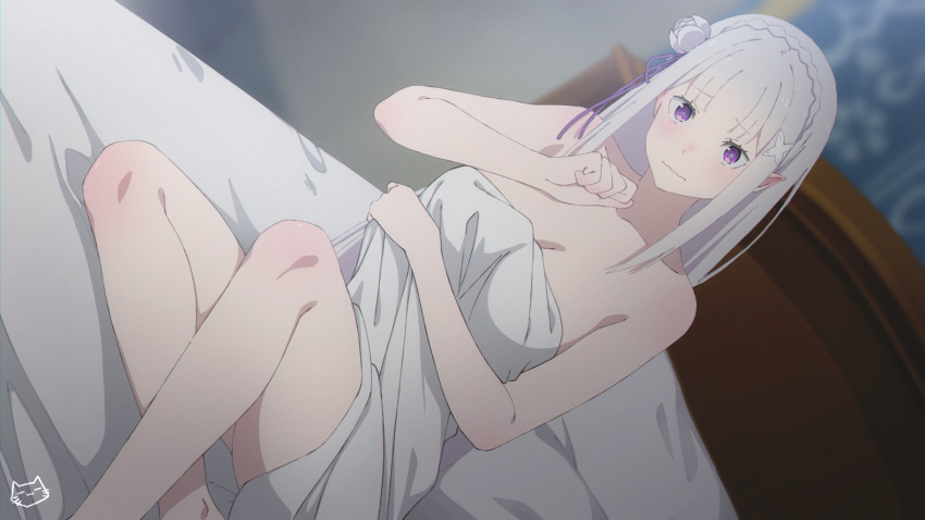 Emilia (Re:Zero) Rule 34 Image