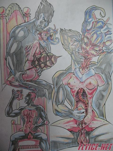 Q-Bee (Darkstalkers) Rule 34 Image