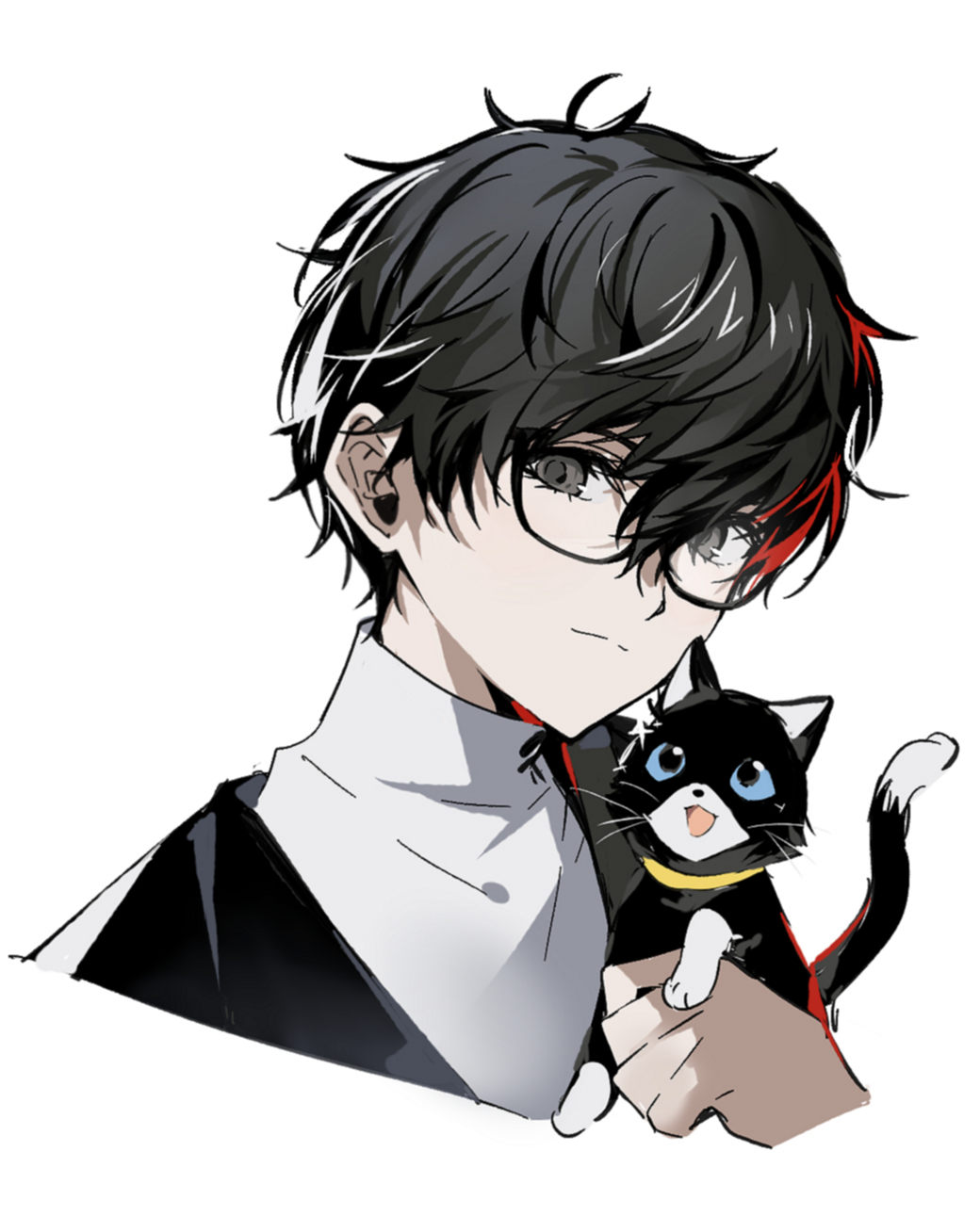 Amamiya Ren (Morgana (Persona 5)) Rule 34 Image