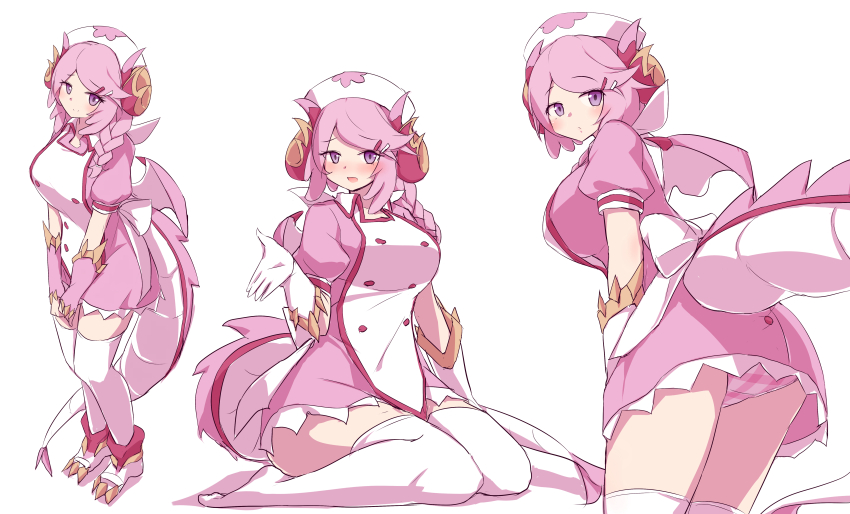 Nurse Dragonmaid (Yu-Gi-Oh!) Rule 34 Image