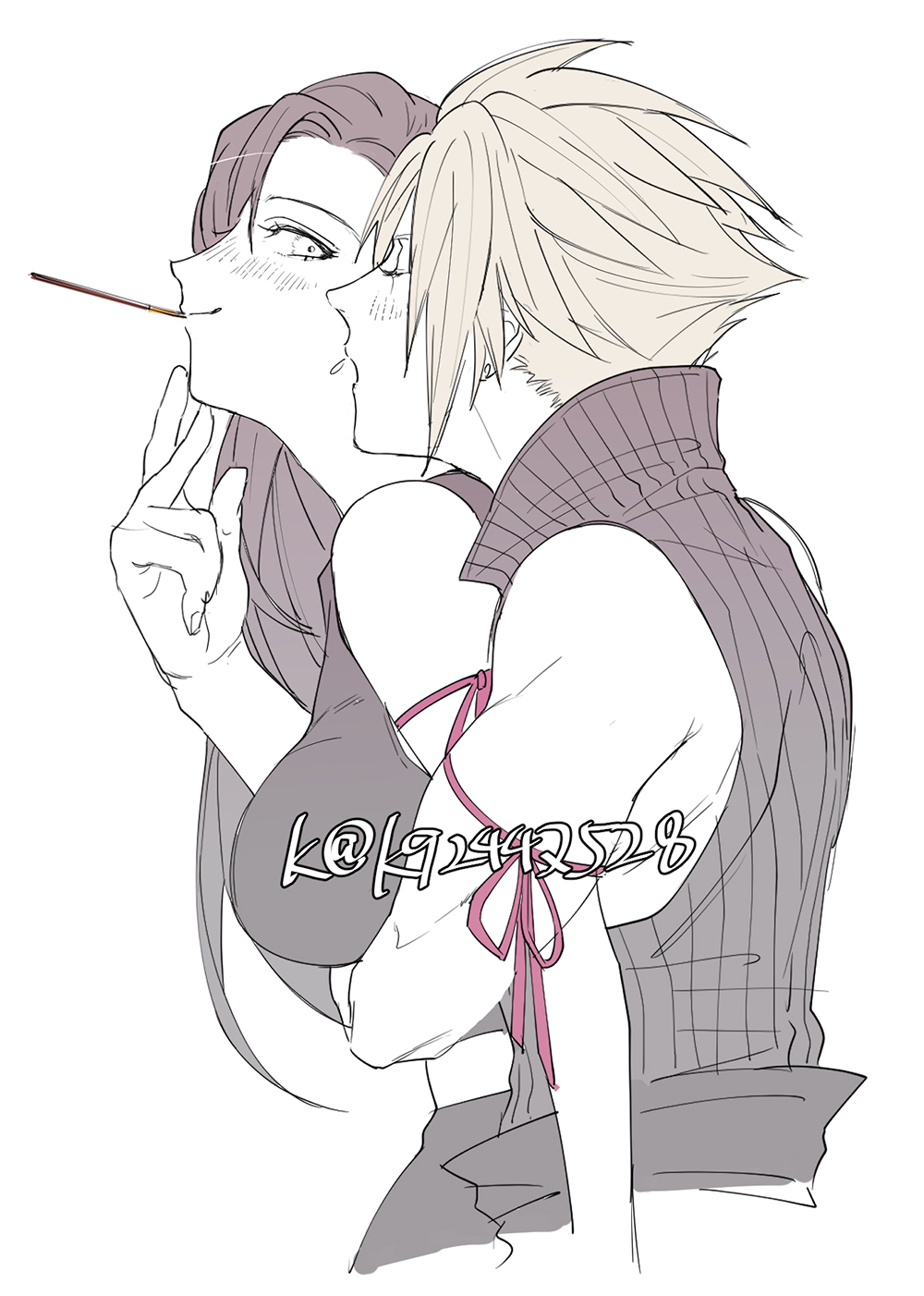 Cloud Strife (Final Fantasy) Rule 34 Image