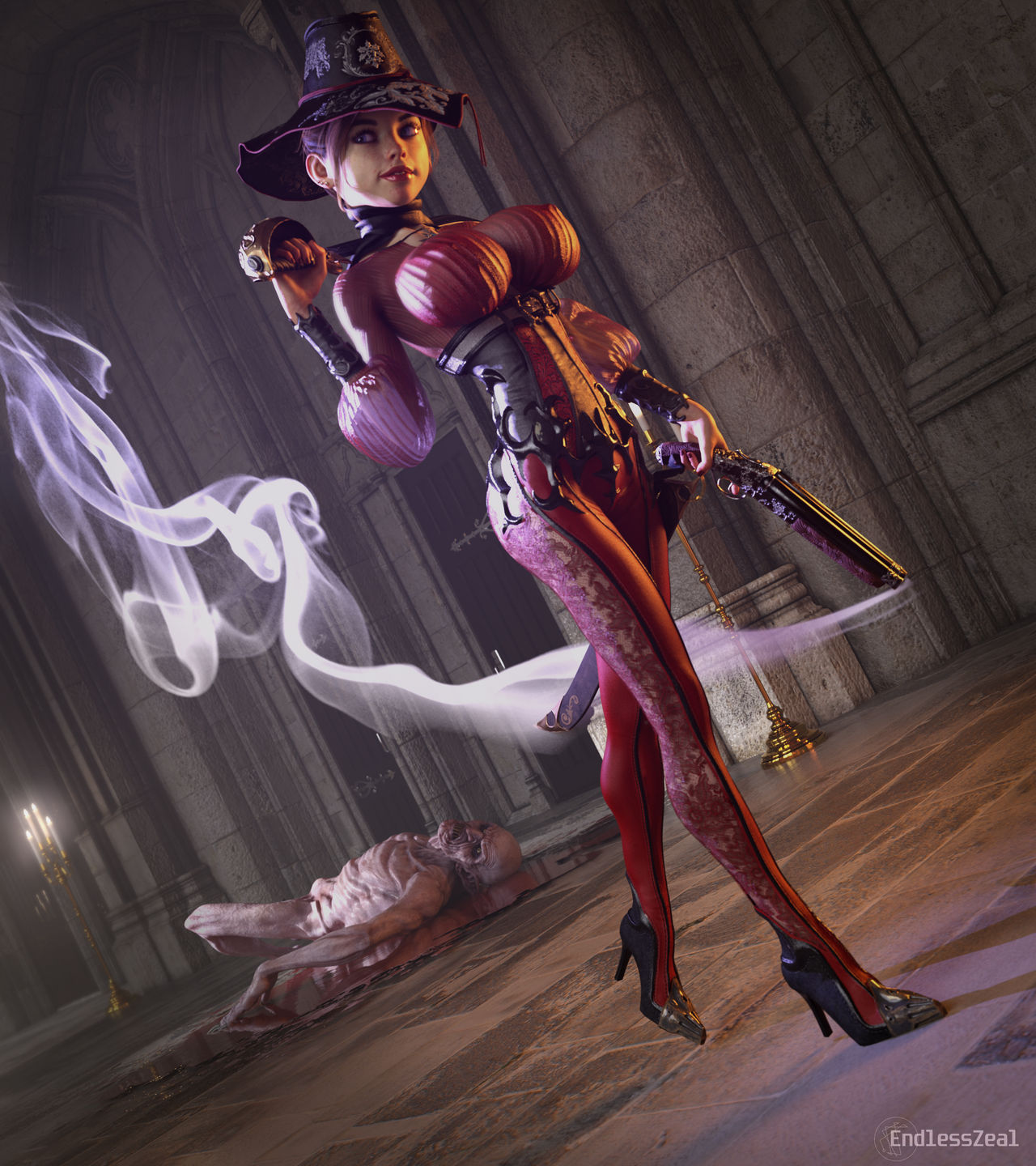 1girls Rule 34 Image