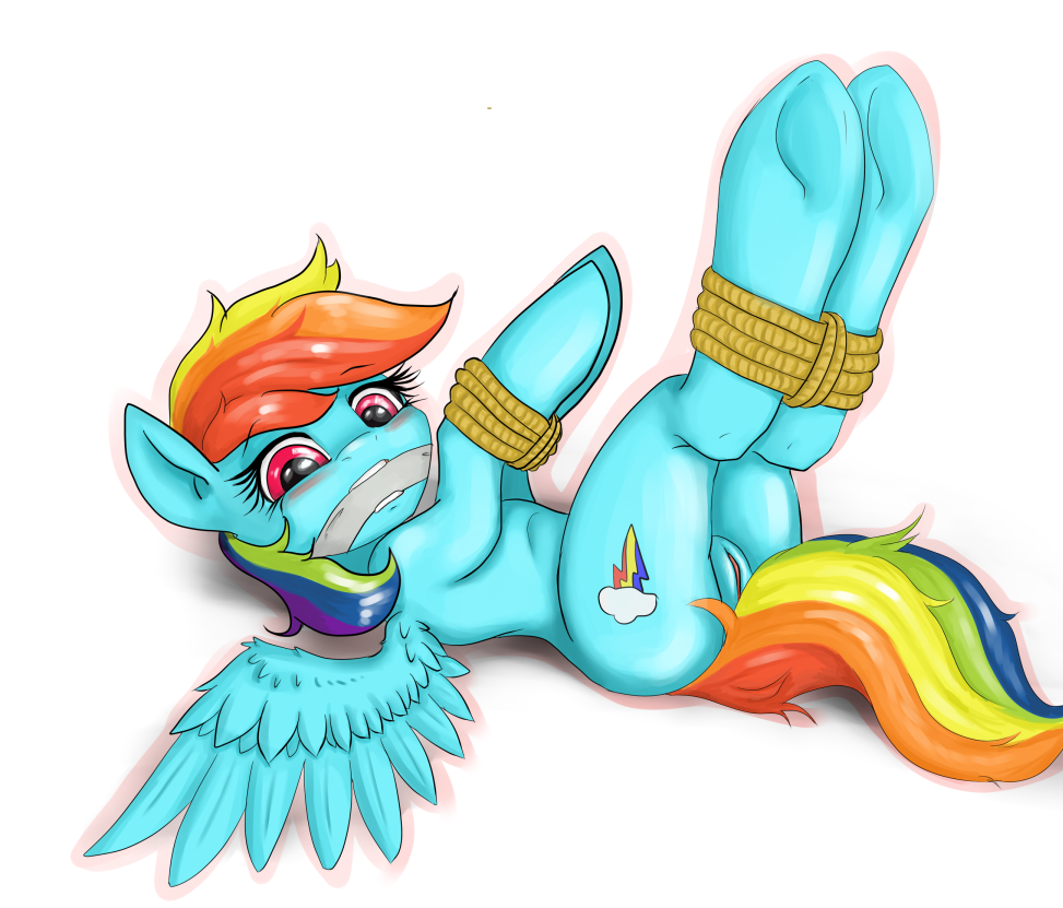 Rainbow Dash (Mlp) Rule 34 Image