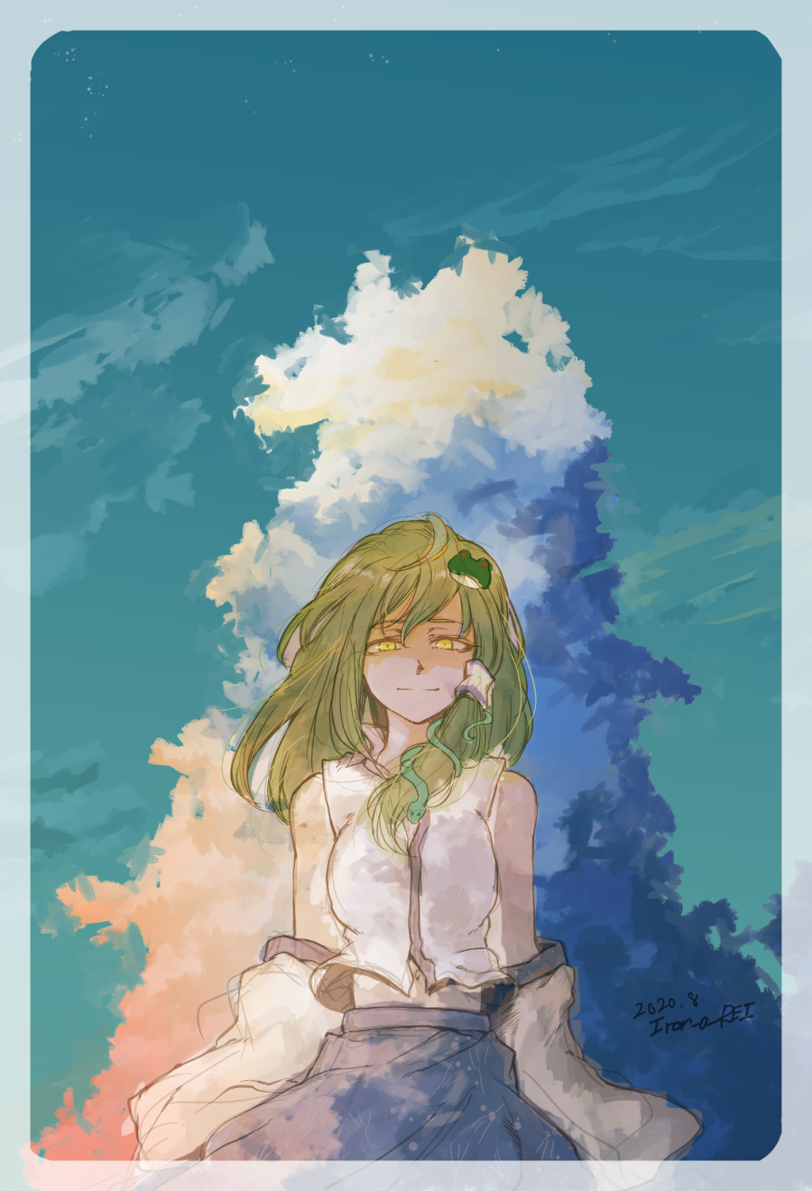 Kochiya Sanae (Touhou) Rule 34 Image