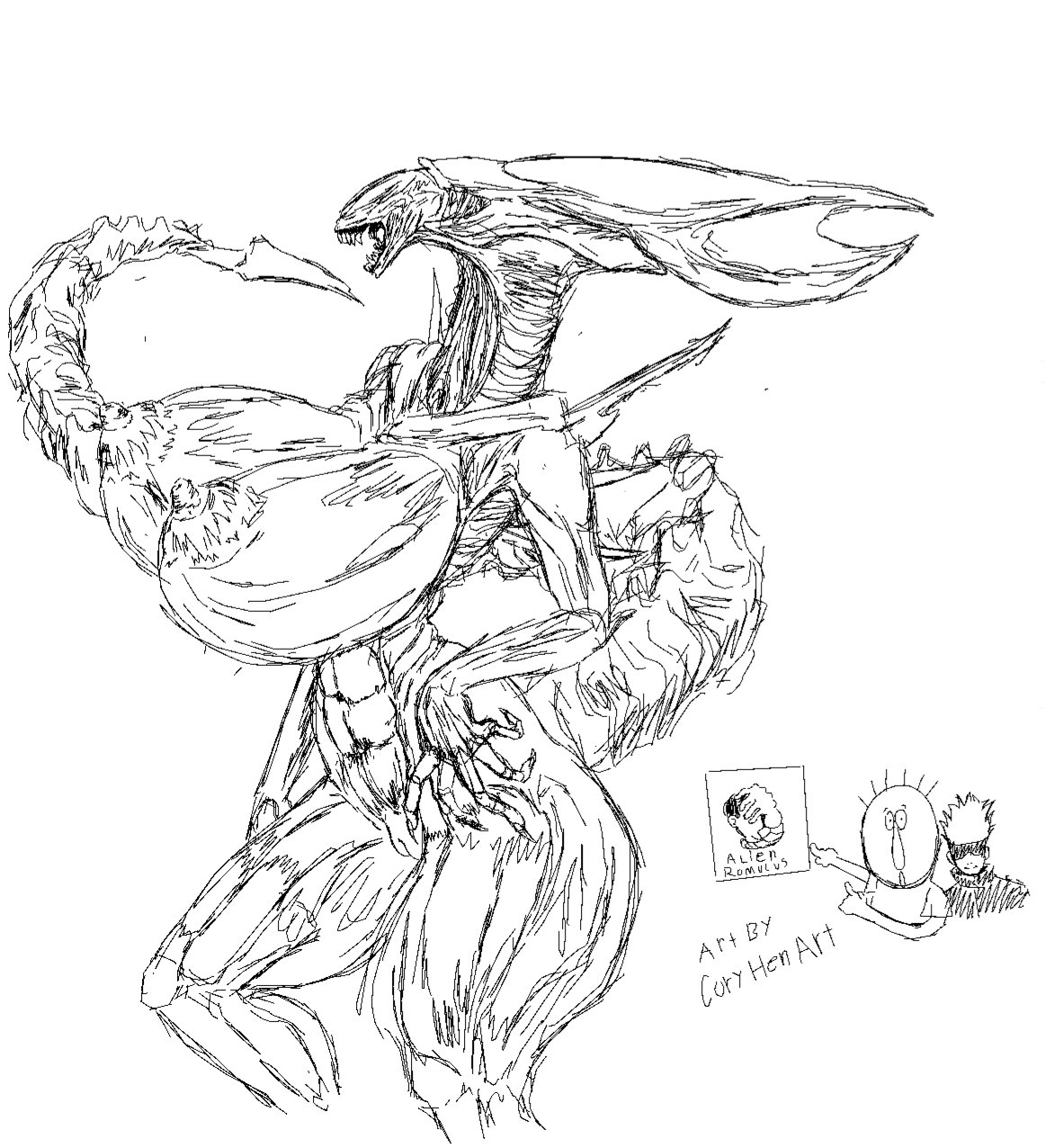Xenomorph (Alien (Franchise)) Rule 34 Image