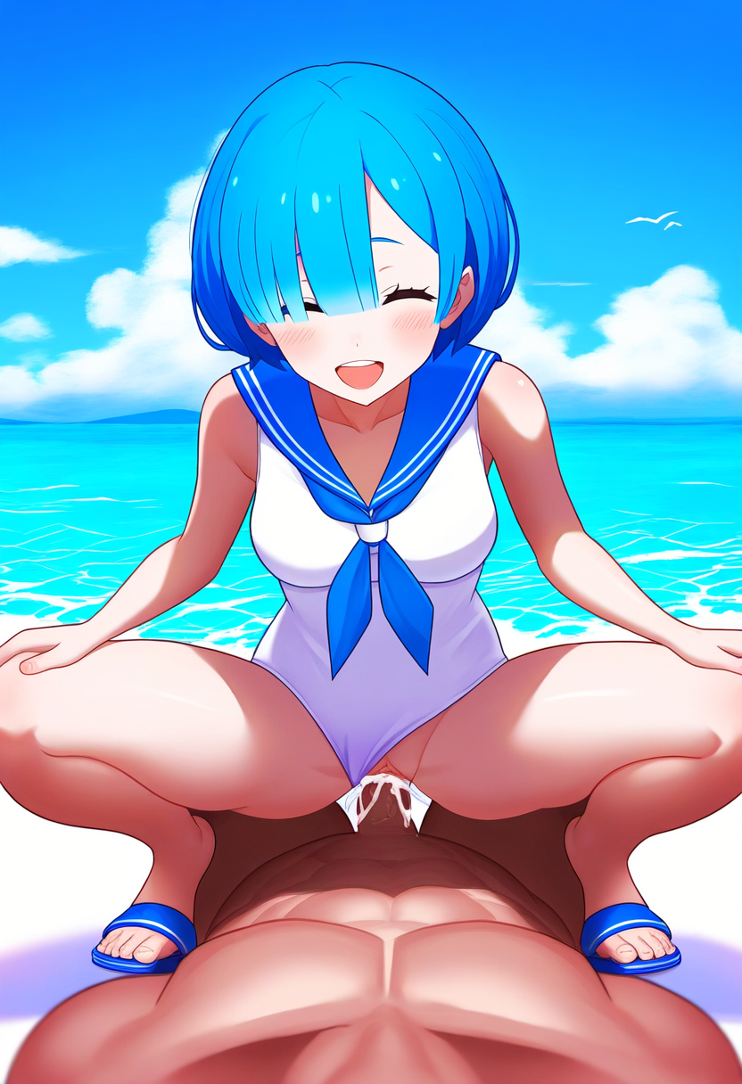 Rem (Re:Zero) Rule 34 Image