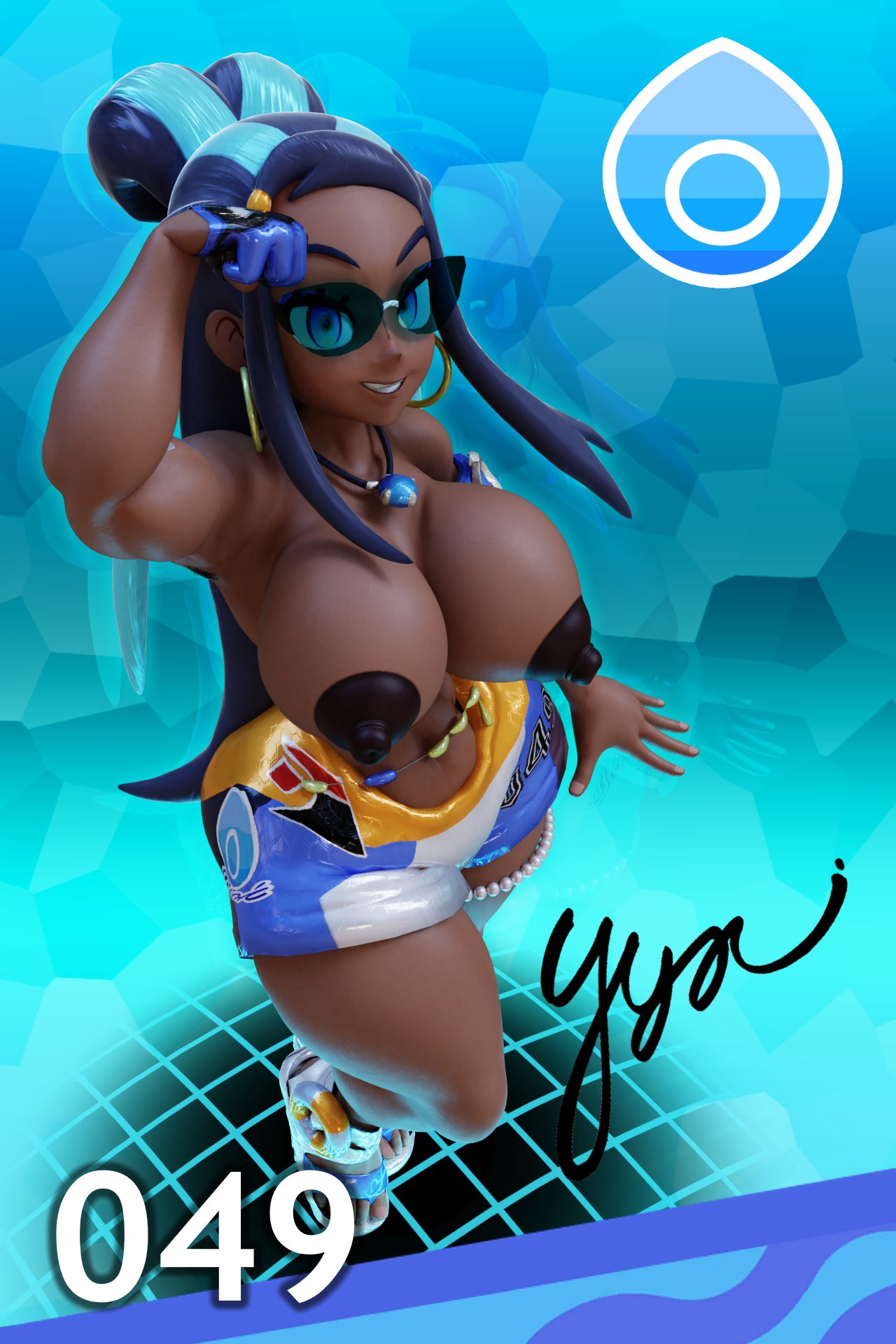 Nessa (Pokemon) Rule 34 Image