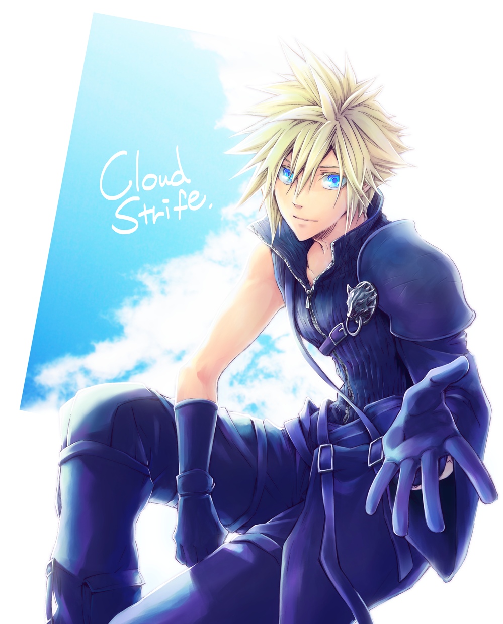 Cloud Strife (Dissidia Final Fantasy) Rule 34 Image