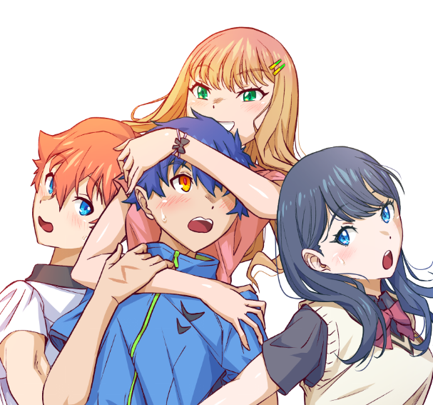 Asanaka Yomogi (Gridman Universe) Rule 34 Image