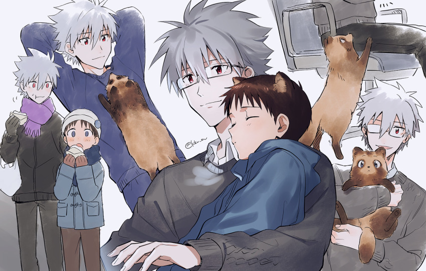 Ikari Shinji (Nagisa Kaworu) Rule 34 Image
