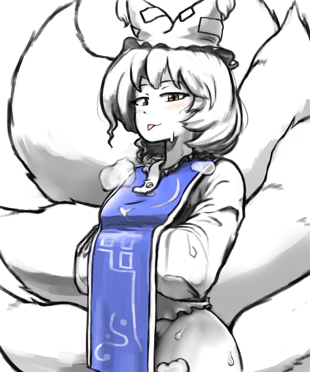 Ran Yakumo (Touhou) Rule 34 Image