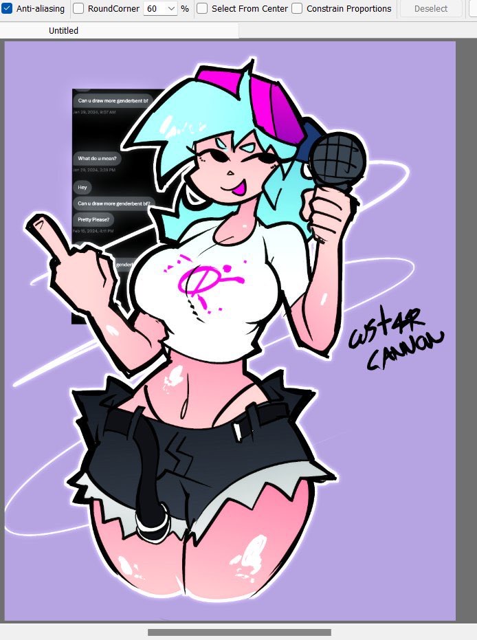 Boyfriend (Friday Night Funkin) Rule 34 Image