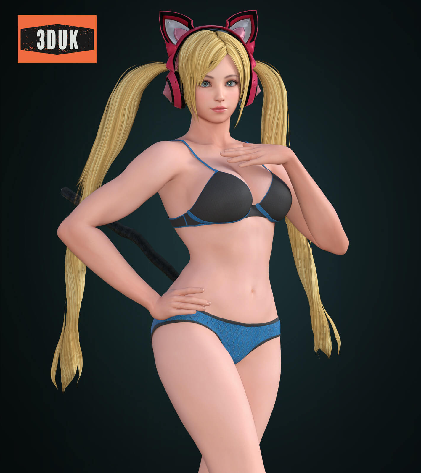 Lucky Chloe (Namco) Rule 34 Image