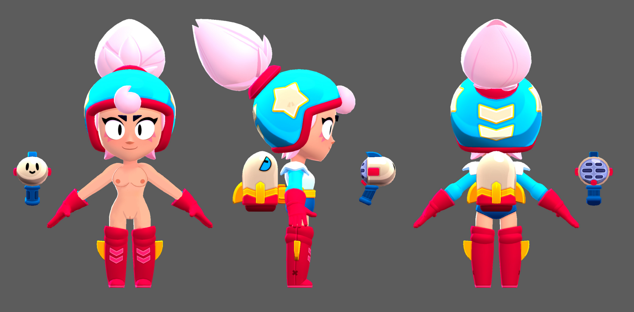 Janet (Brawl Stars) Rule 34 Image