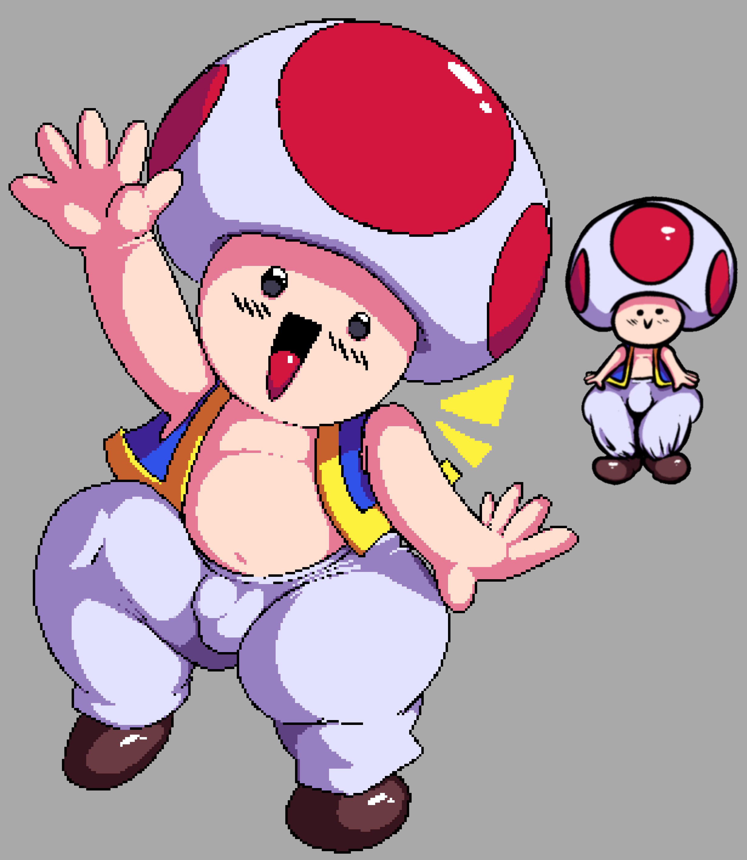 Toad (Mario) Rule 34 Image