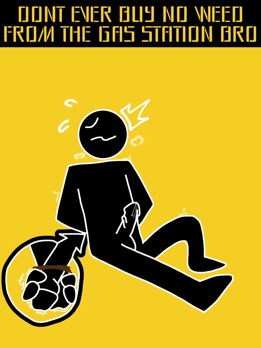 Warning Sign Person Rule 34 Image