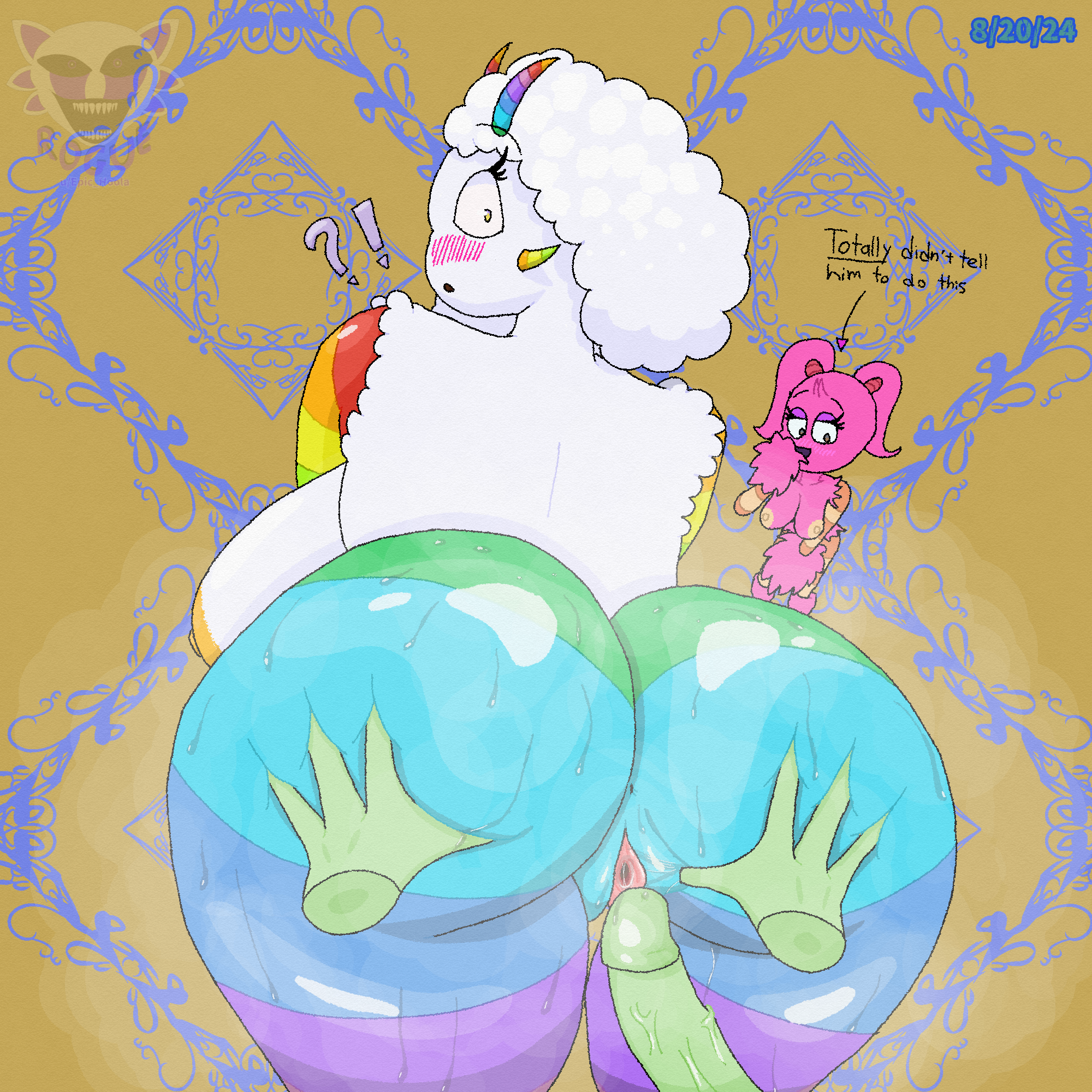 Pomily (Big Blue Bubble) Rule 34 Image