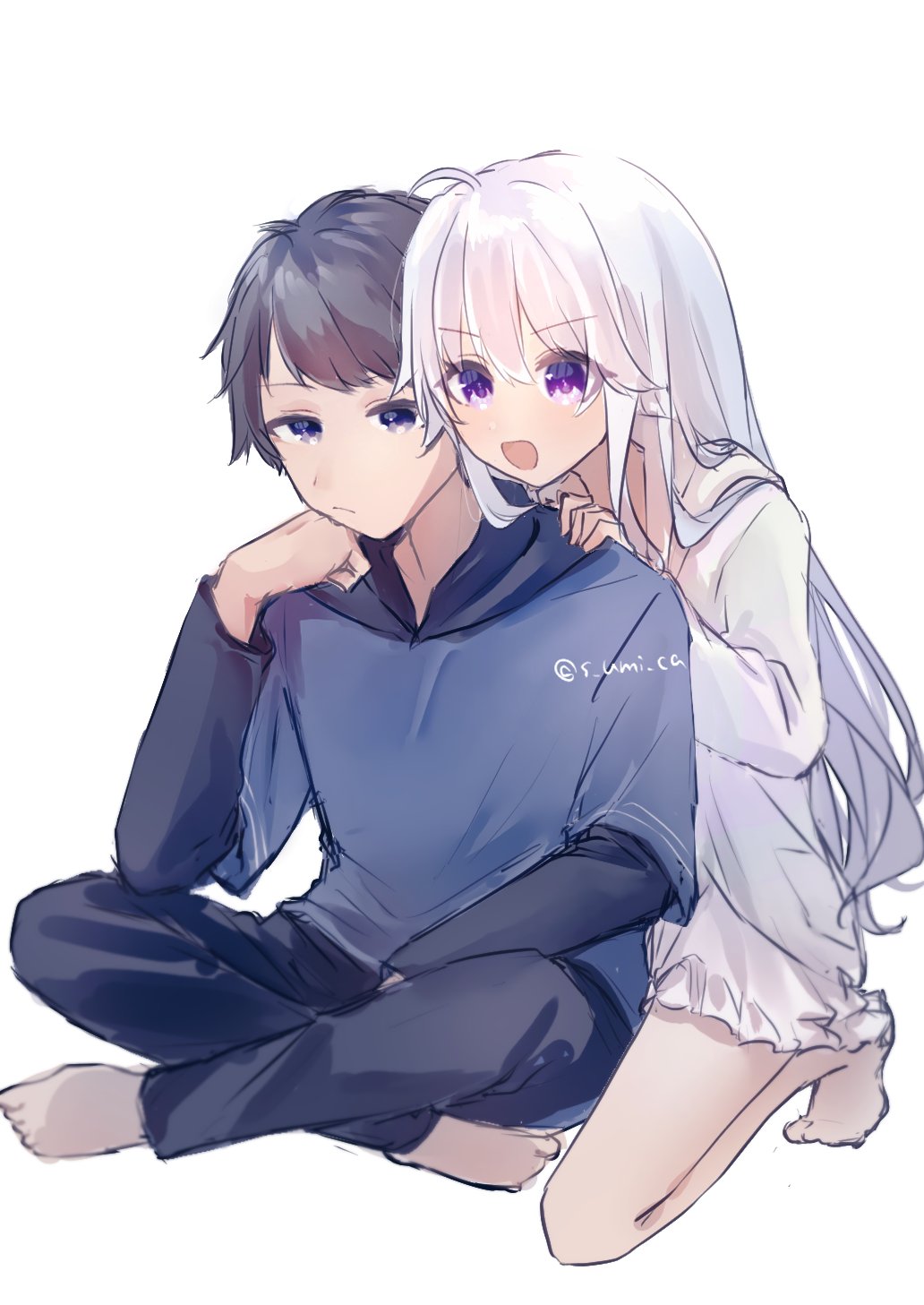 Niimi Kakeru (9-Nine-) Rule 34 Image