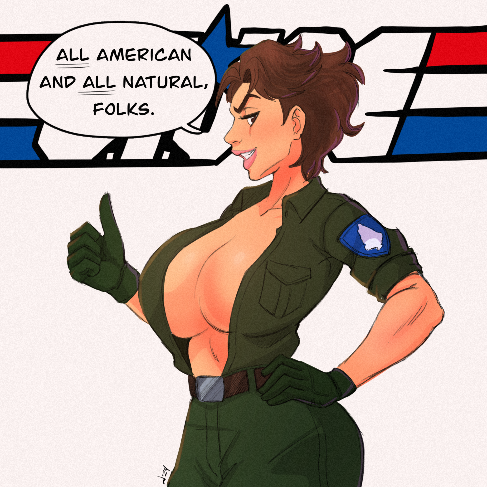 Alison R Hart Burnett (G.I. Joe) Rule 34 Image