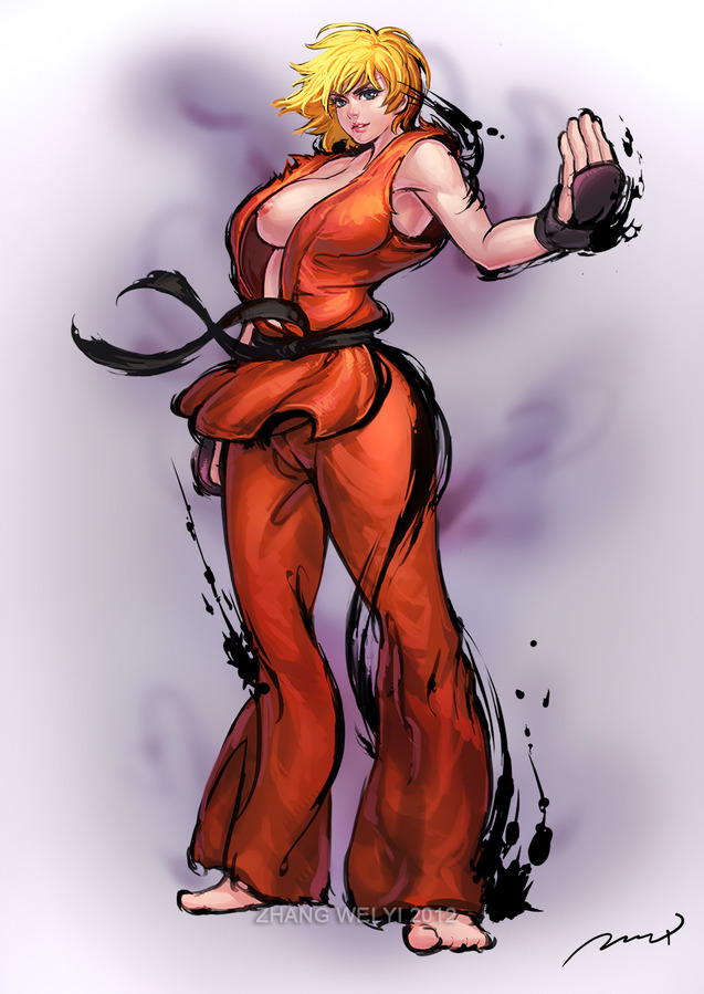 Ken Masters (Street Fighter) Rule 34 Image