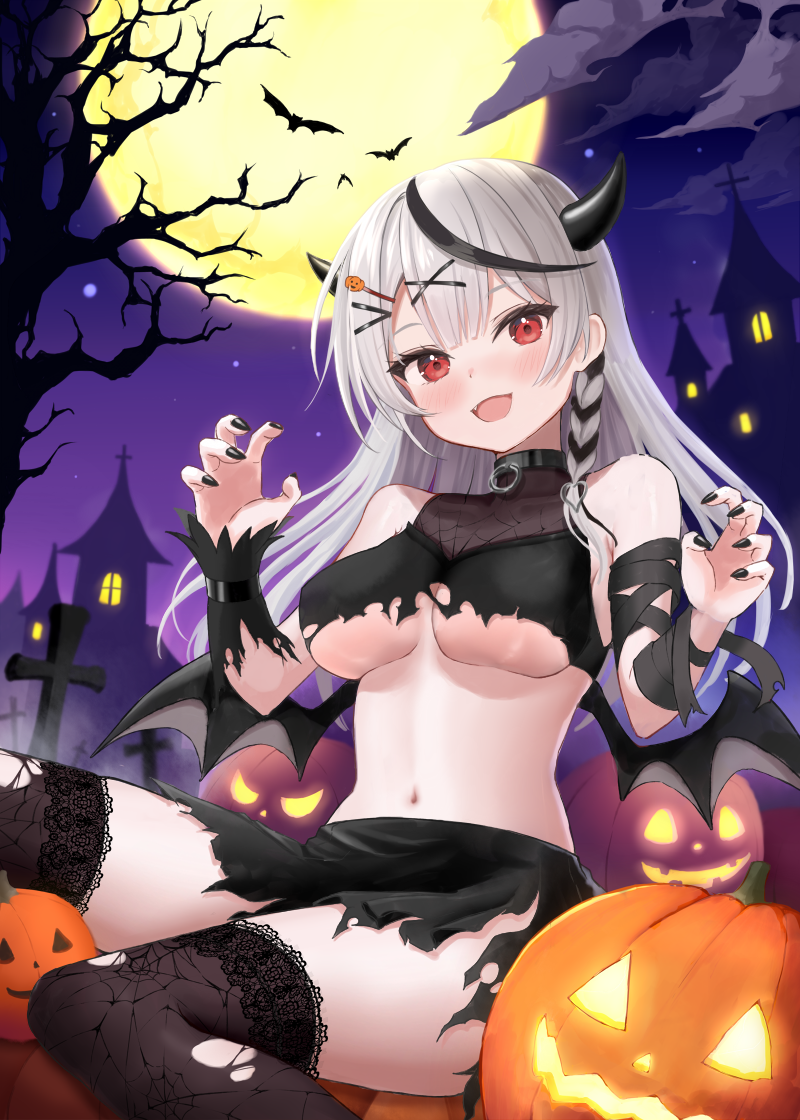 Sakamata Chloe (Halloween) Rule 34 Image