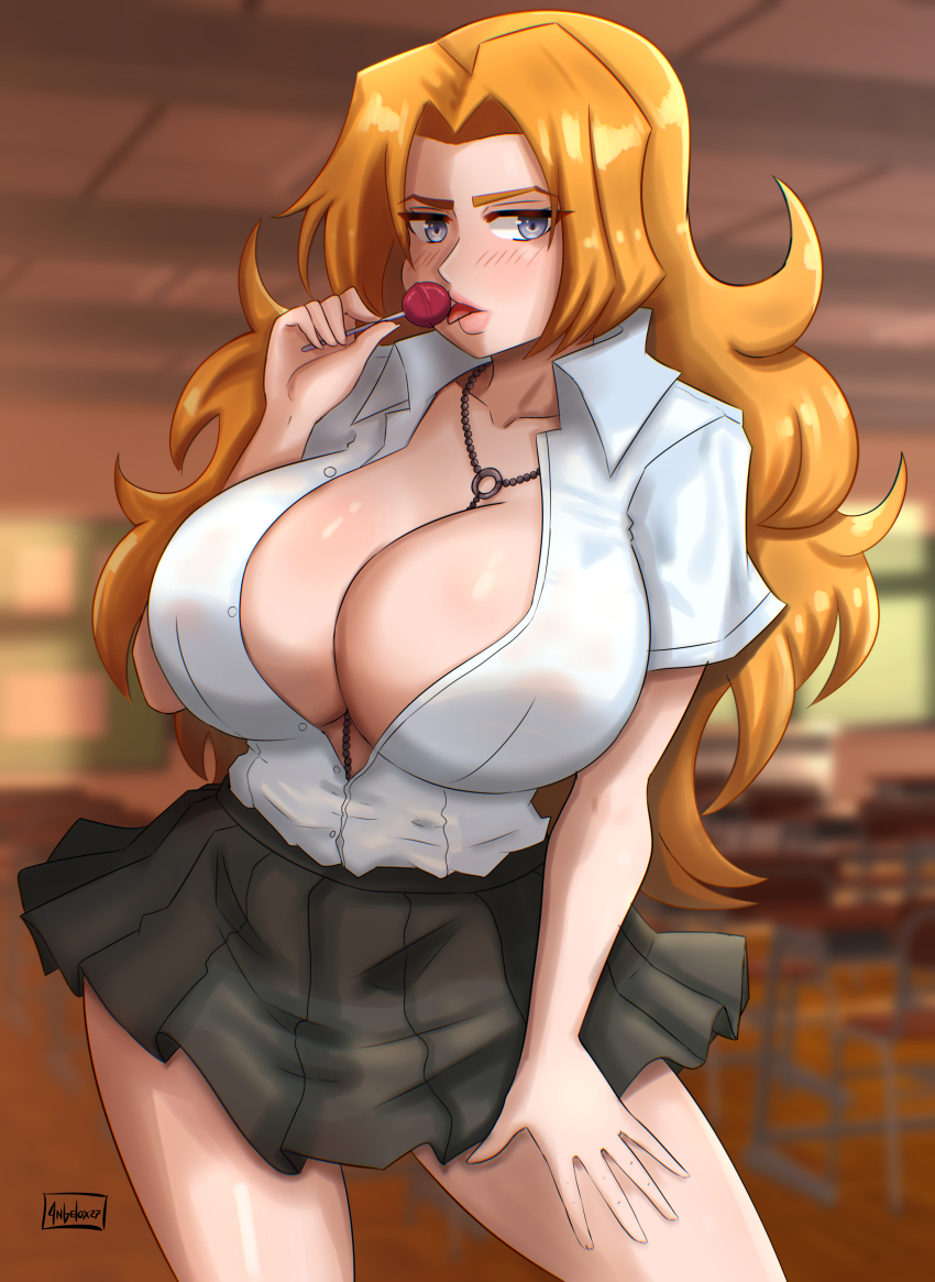 Matsumoto Rangiku (Bleach) Rule 34 Image