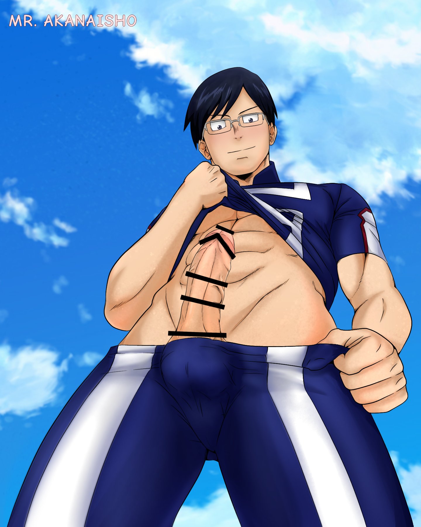 Iida Tenya (Boku No Hero Academia) Rule 34 Image