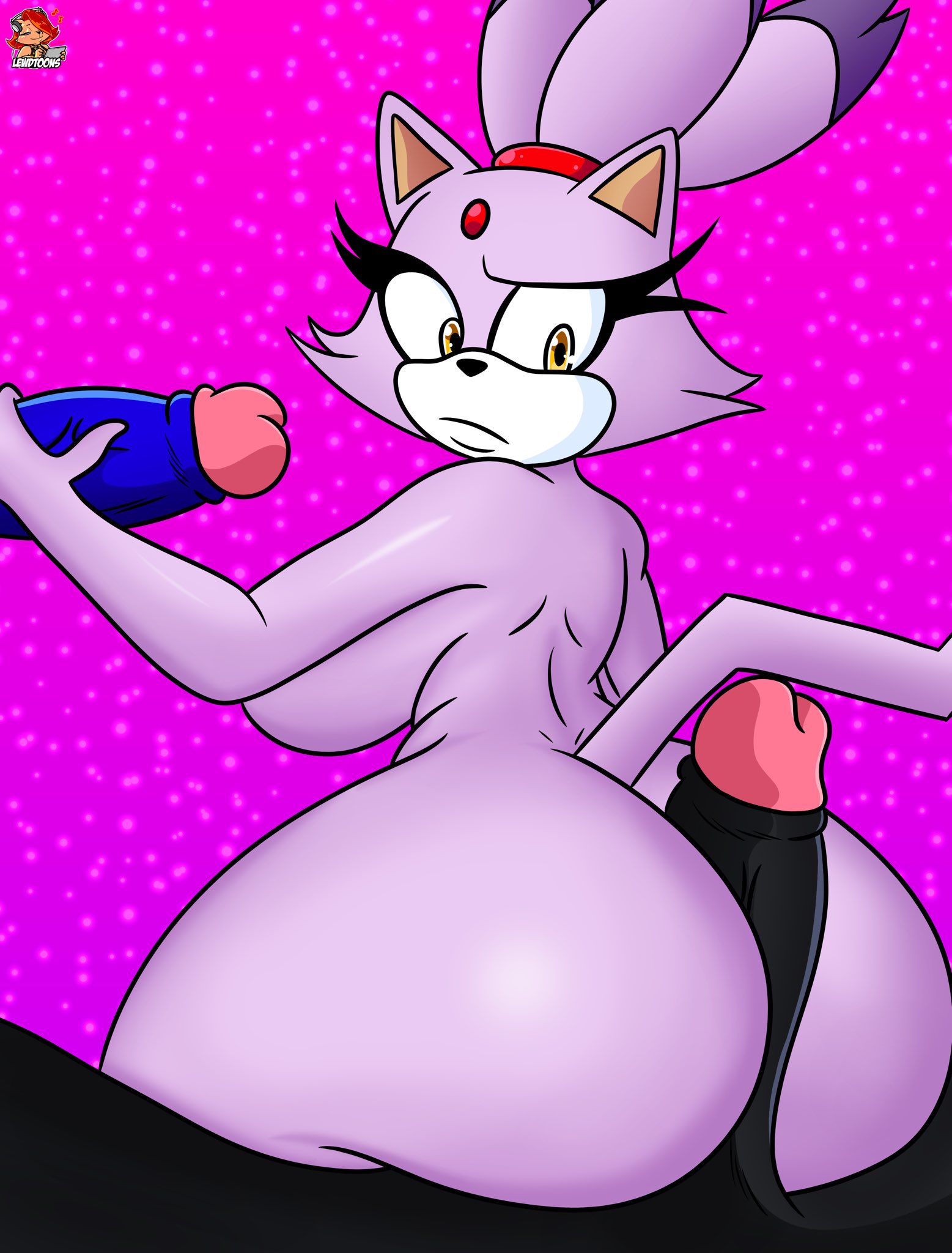 Blaze The Cat (Sega) Rule 34 Image