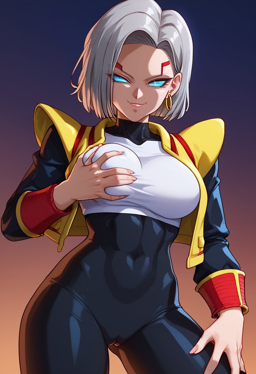 Android 18 (Dragon Ball) Rule 34 Image