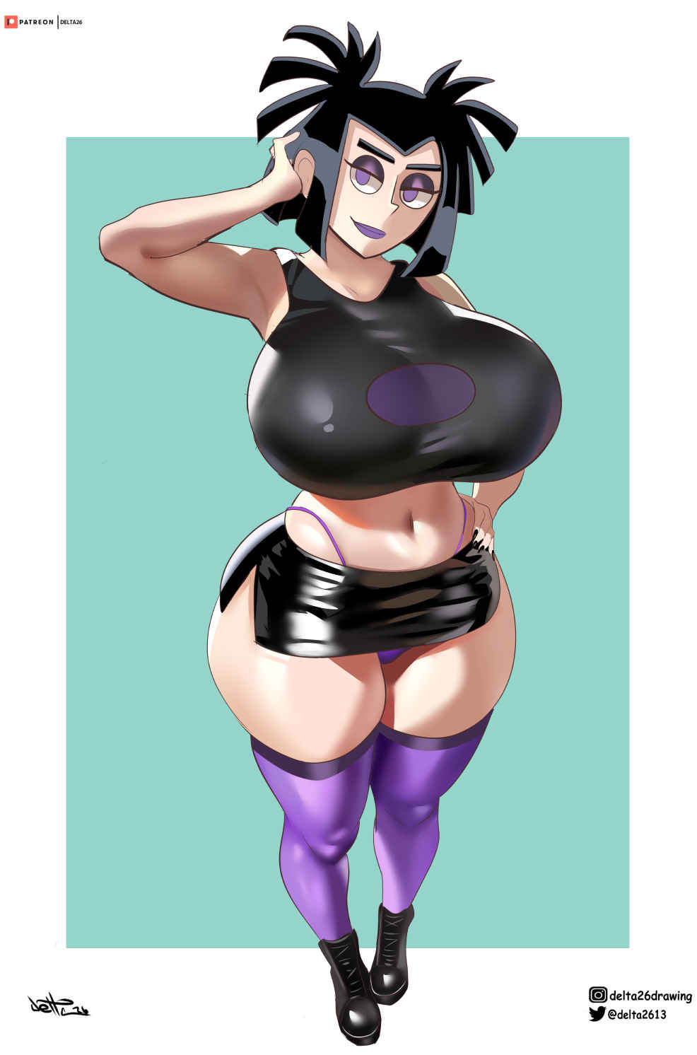 Sam Manson (Danny Phantom) Rule 34 Image