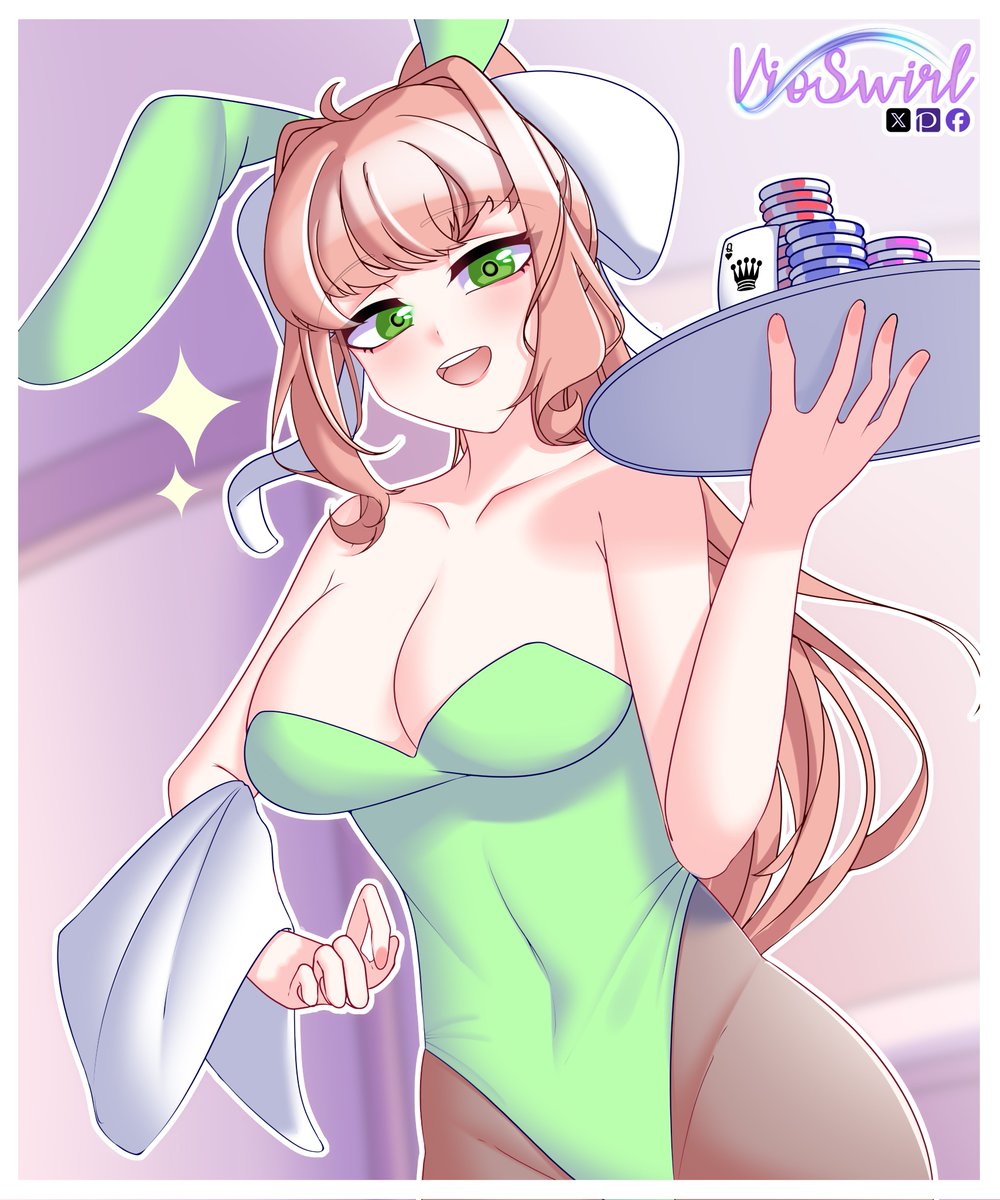 Monika (Doki Doki Literature Club) Rule 34 Image