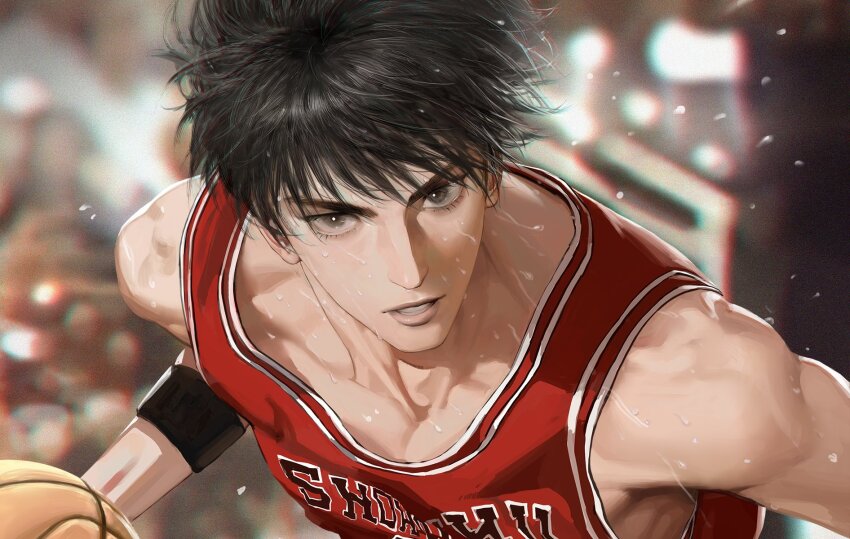 Rukawa Kaede (Slam Dunk (Series)) Rule 34 Image