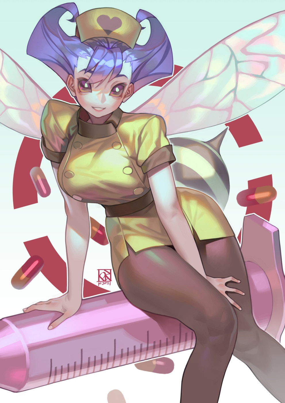 Q-Bee (Darkstalkers) Rule 34 Image