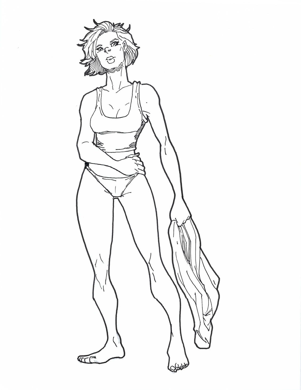 Meryl Silverburgh (Metal Gear) Rule 34 Image