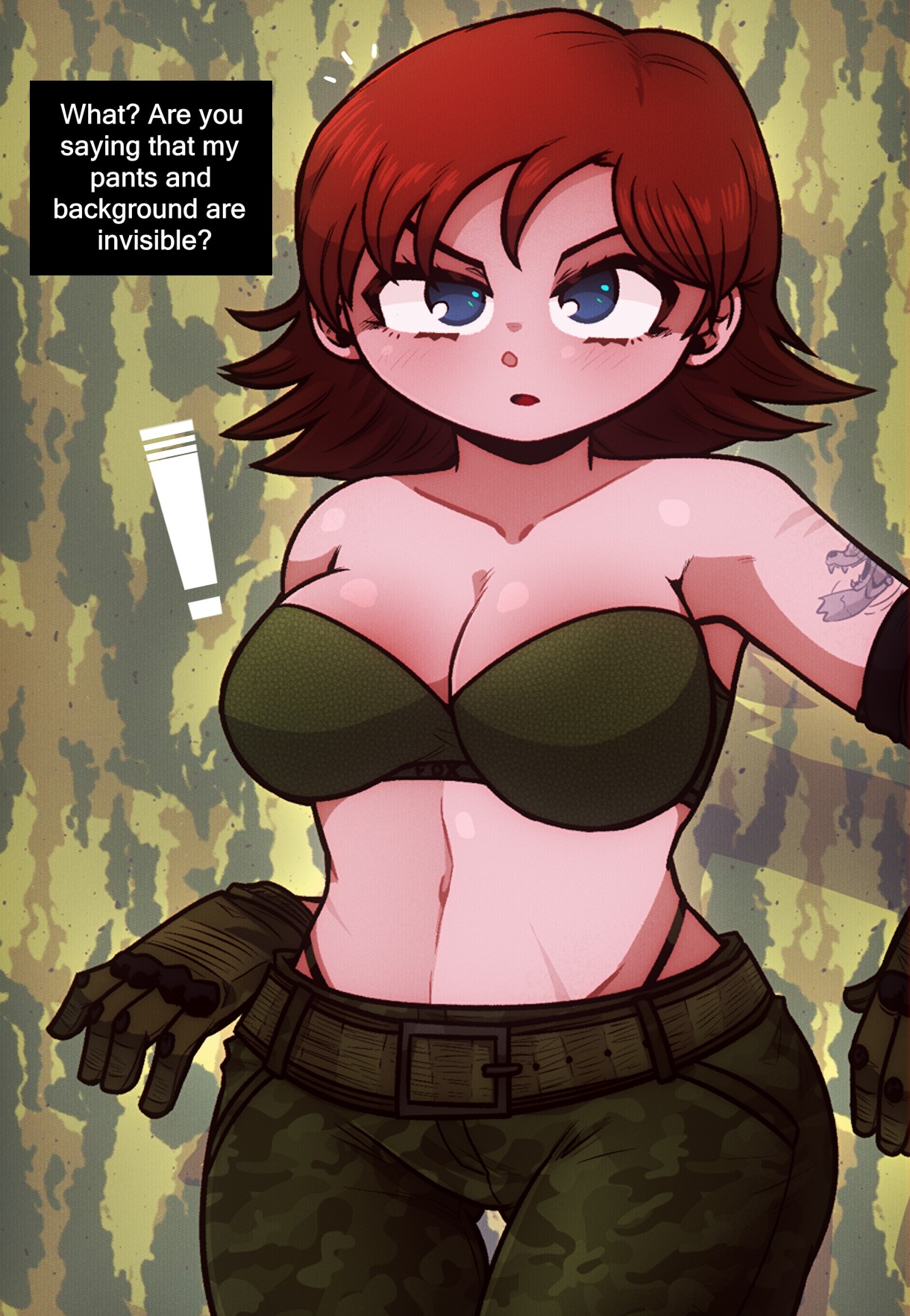 Meryl Silverburgh (Metal Gear) Rule 34 Image