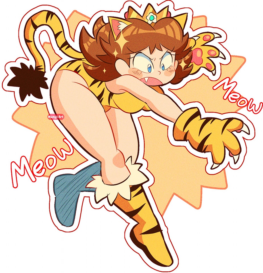 Princess Daisy (Mario (Series)) Rule 34 Image