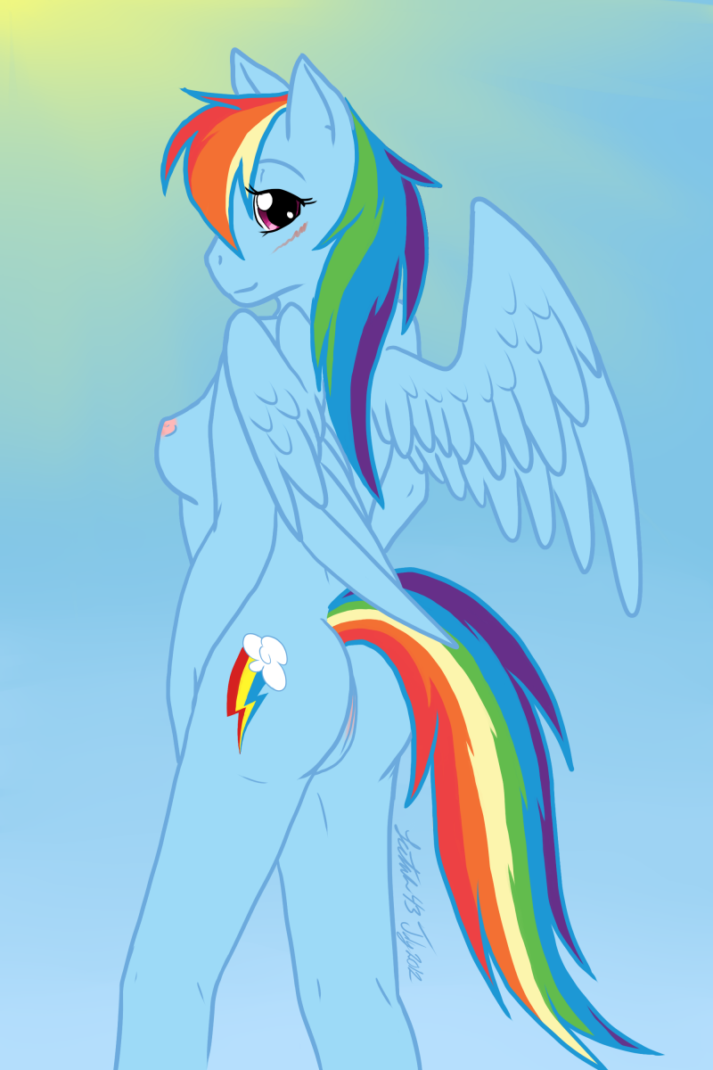 Rainbow Dash (Mlp) Rule 34 Image