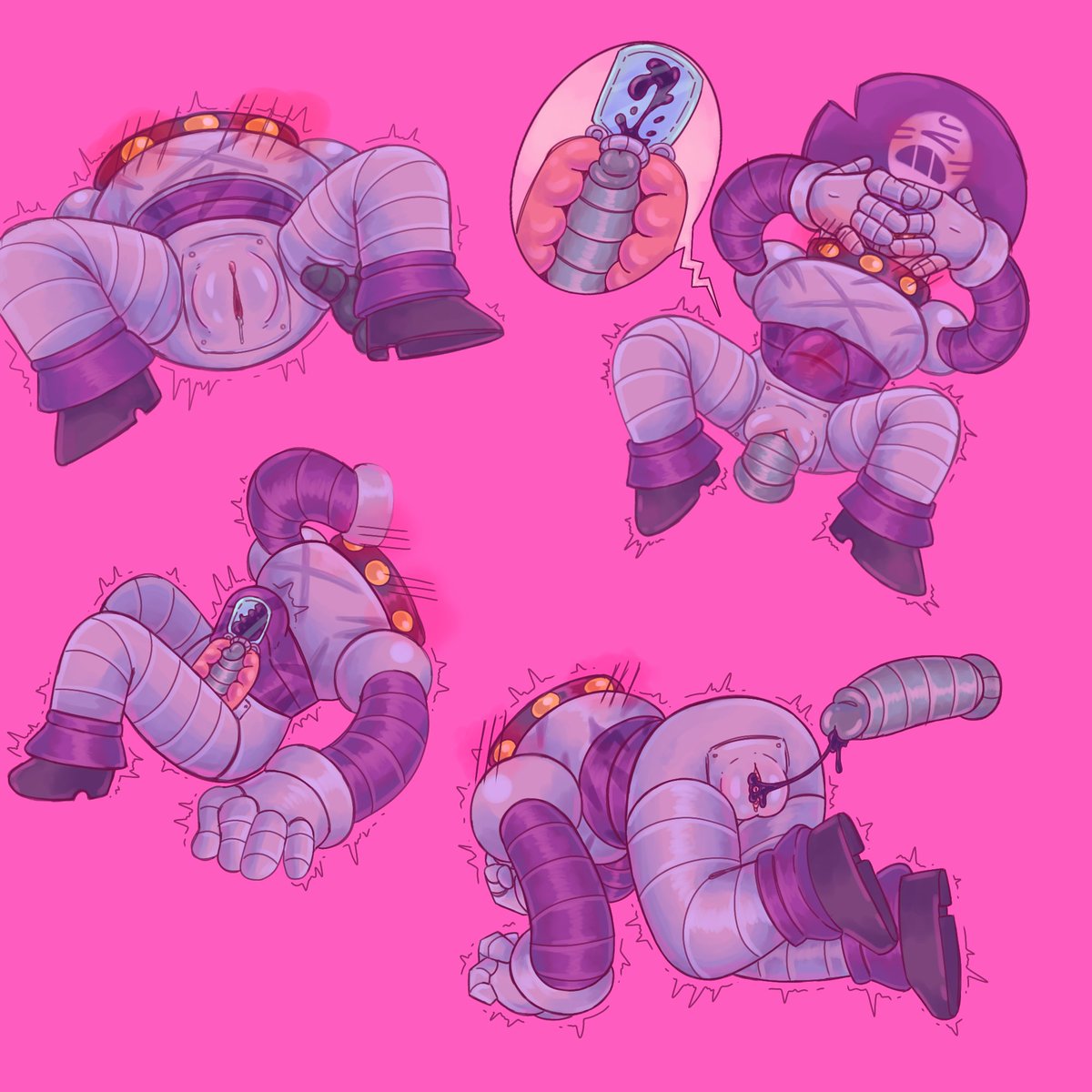 Darryl (Brawl Stars) Rule 34 Image
