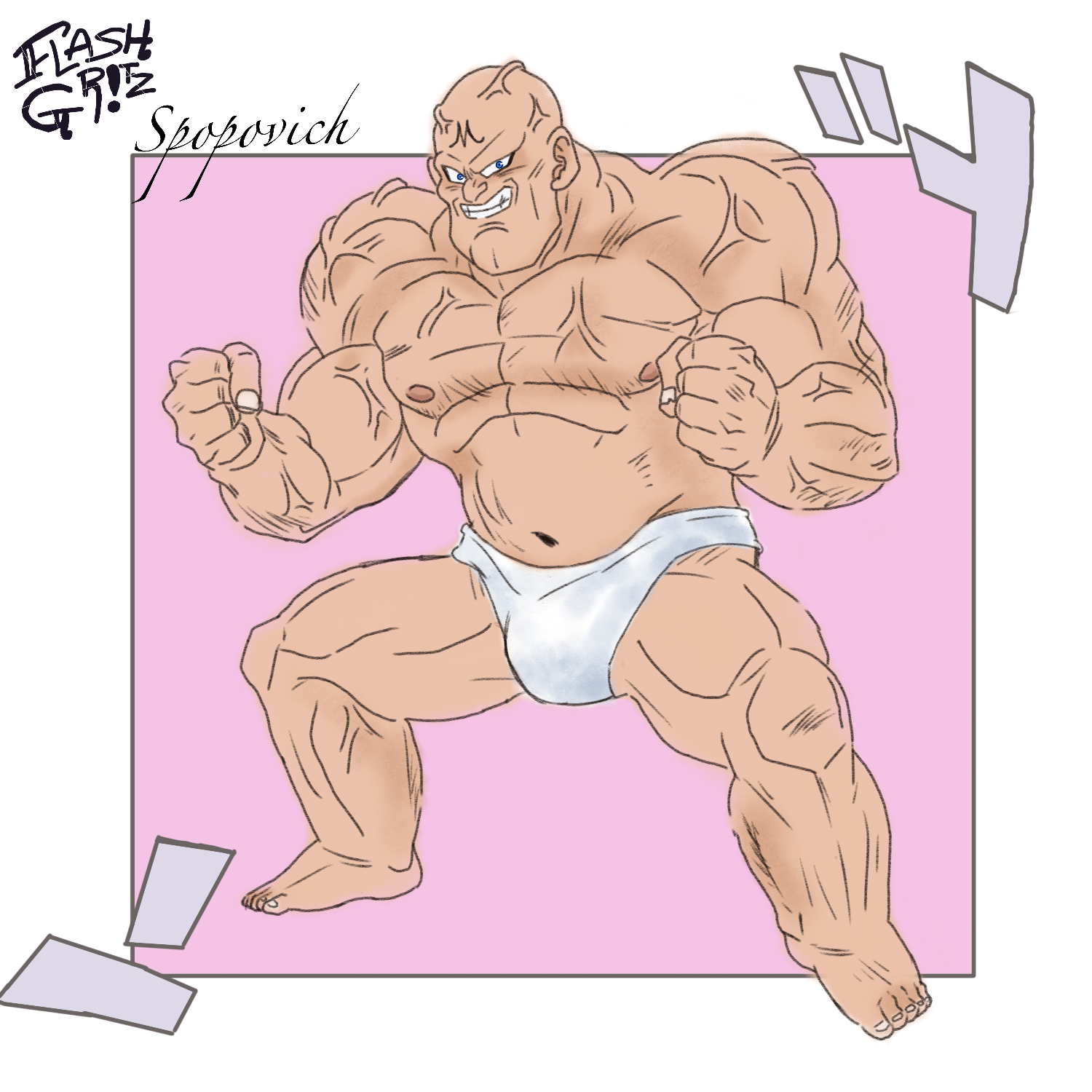 Spopovich (Dragon Ball) Rule 34 Image