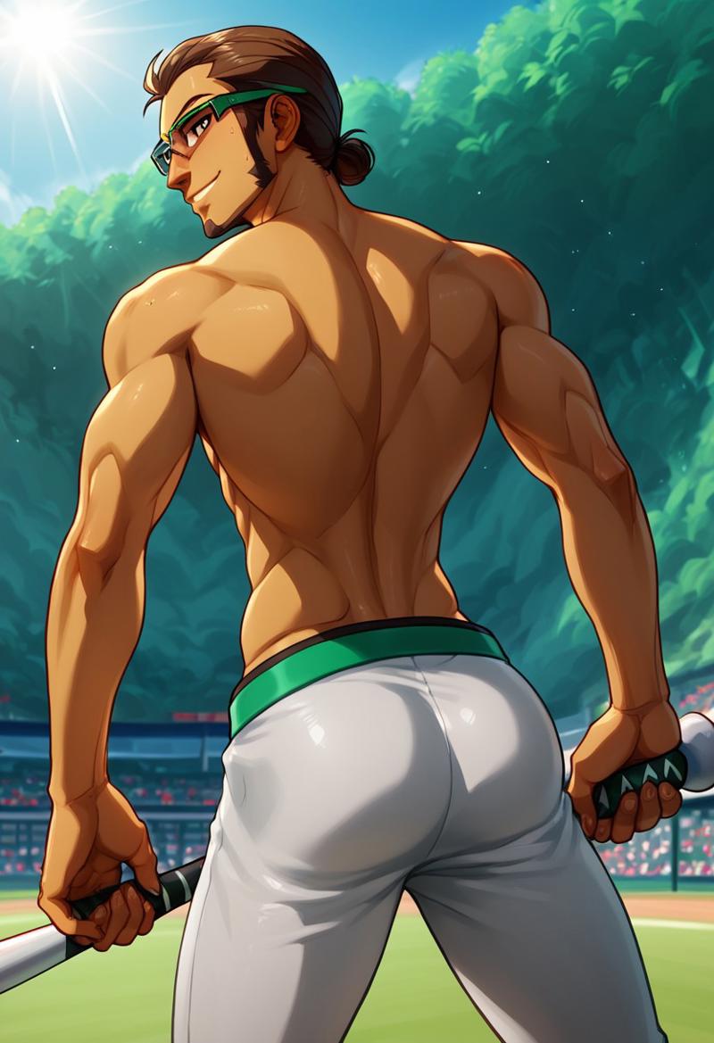 Professor Kukui (Pokemon) Rule 34 Image