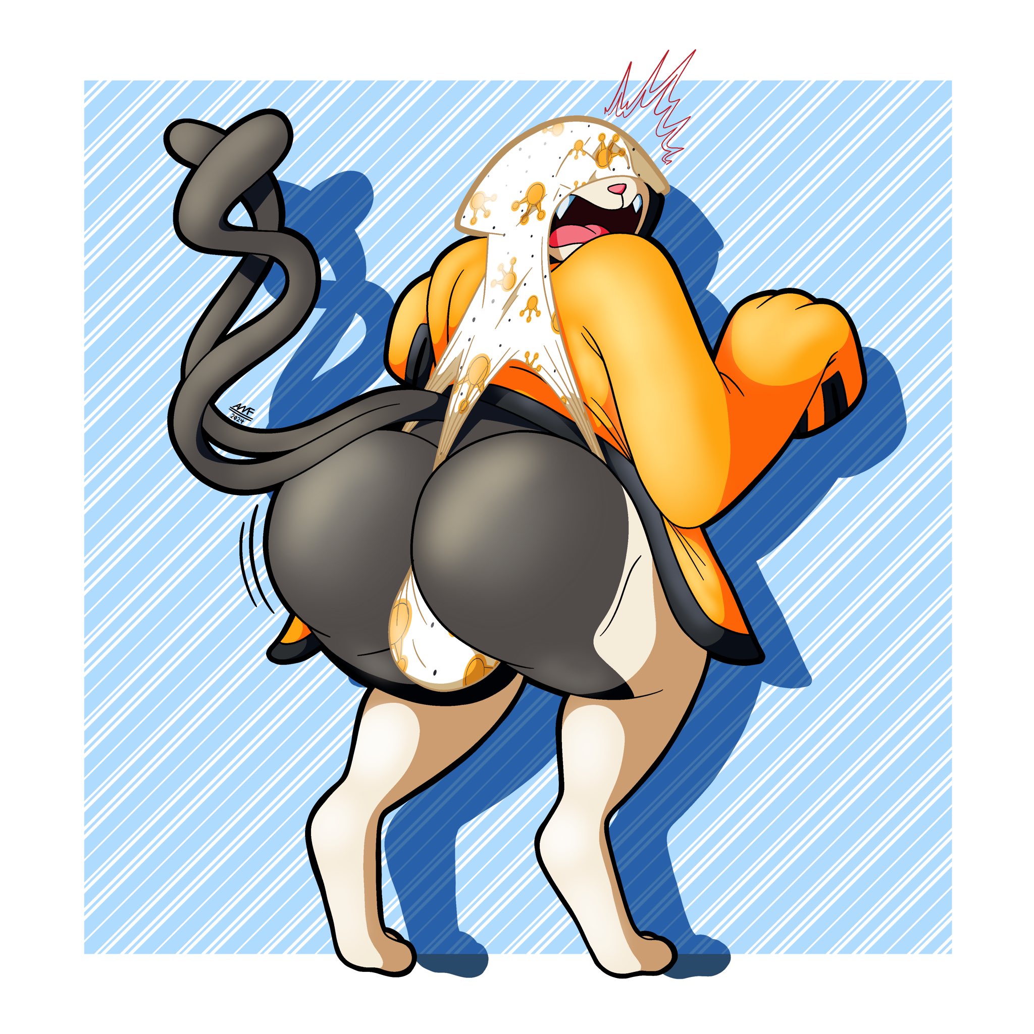 Big Ass (Male) Rule 34 Image