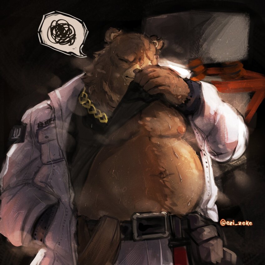 Ben Bigger (Zenless Zone Zero) Rule 34 Image