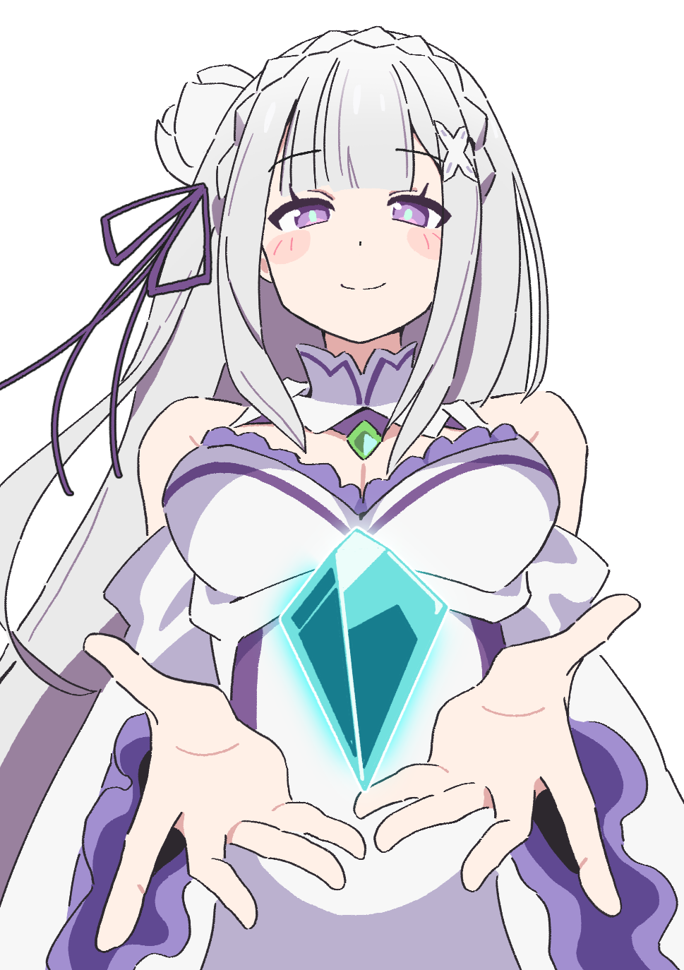 Emilia (Re:Zero) Rule 34 Image