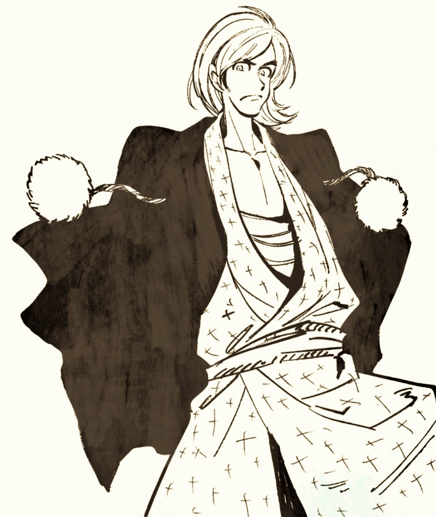 Ishikawa Goemon Xiii (Lupin Iii) Rule 34 Image
