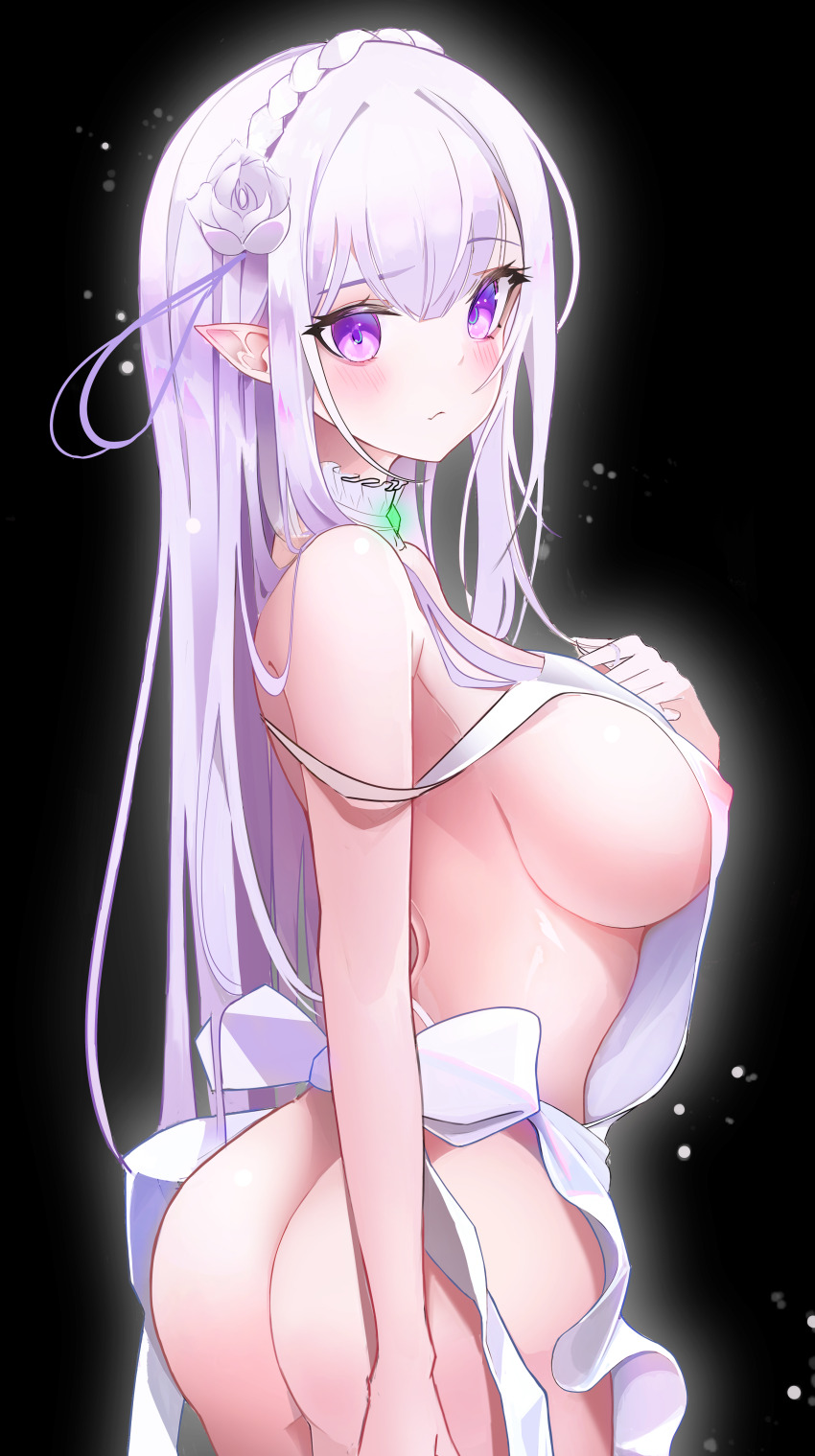 Emilia (Re:Zero) Rule 34 Image