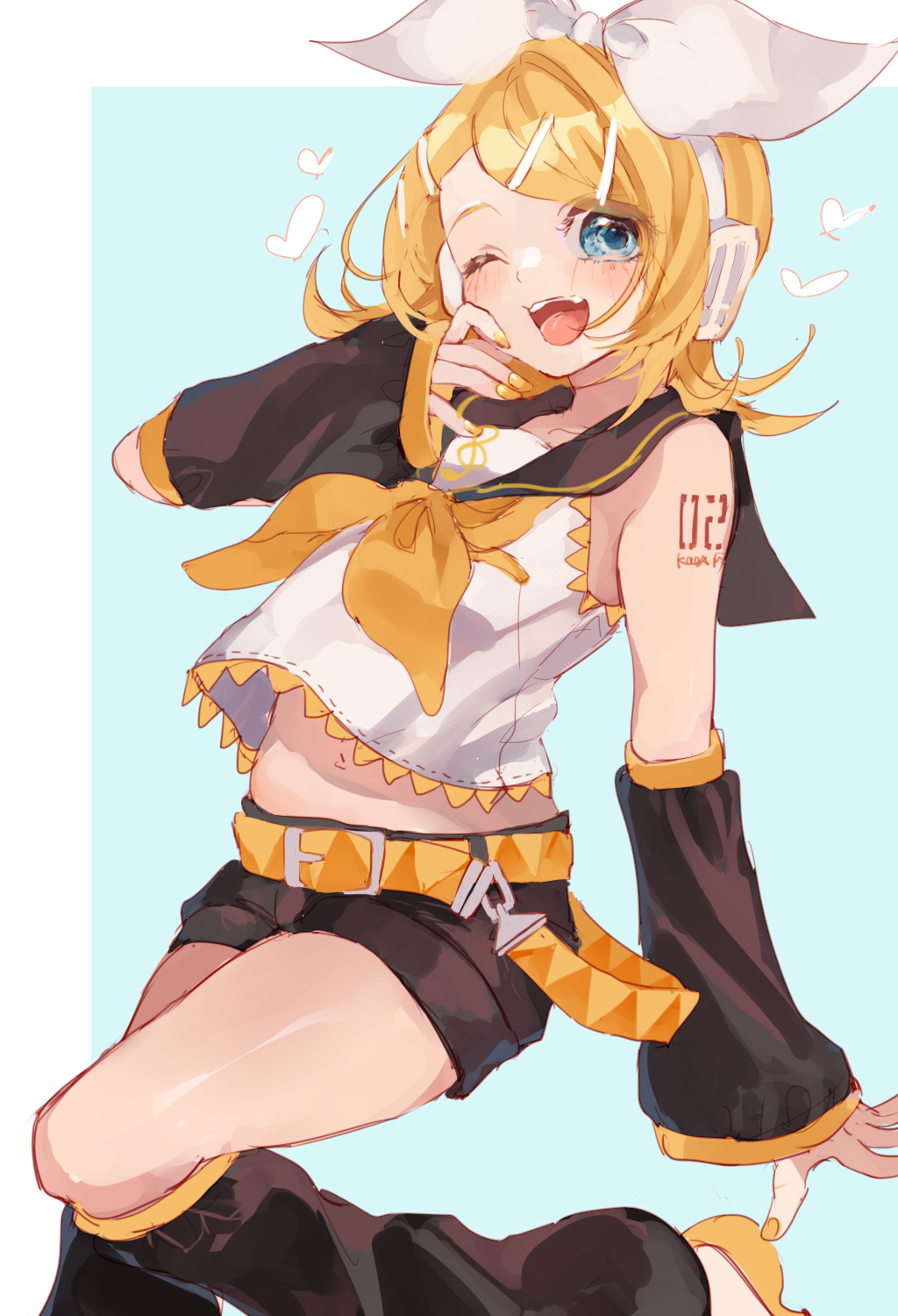 Kagamine Rin (Vocaloid) Rule 34 Image