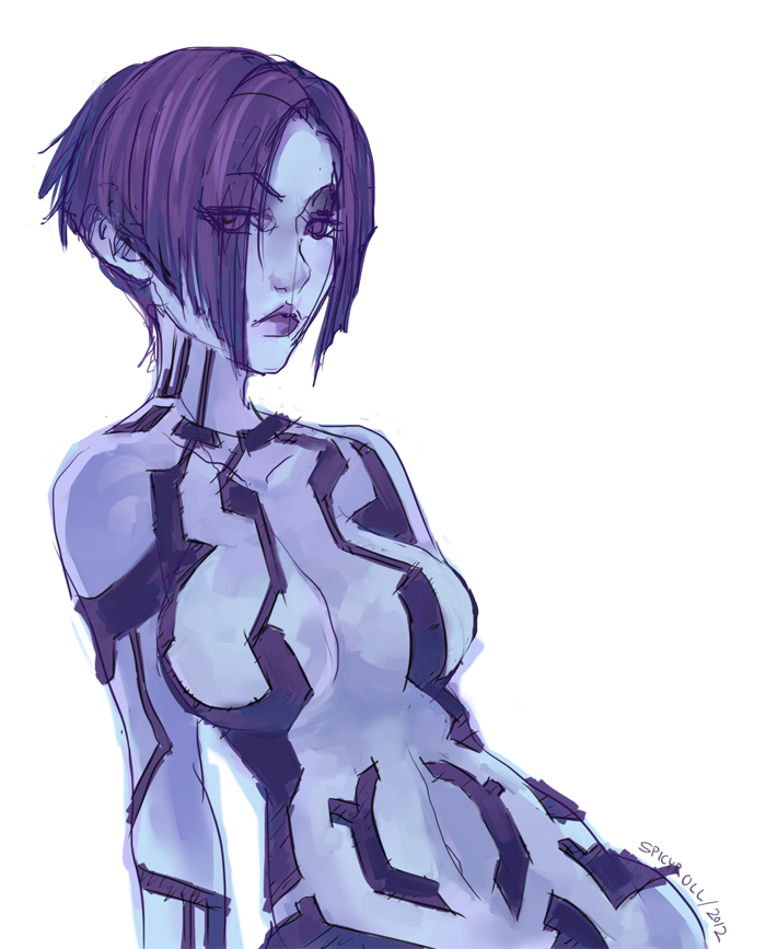 Cortana (Halo: Combat Evolved) Rule 34 Image